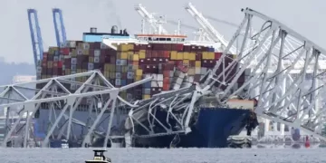 Descubren la causa del choque del buque Dalí contra el puente en Baltimore