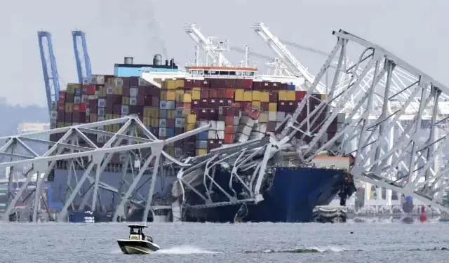 Descubren la causa del choque del buque Dalí contra el puente en Baltimore