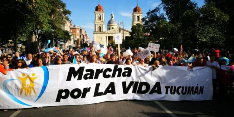 Día de los Derechos del Niño por Nacer: Marcha por la Vida Tucumán organiza la novena movilización