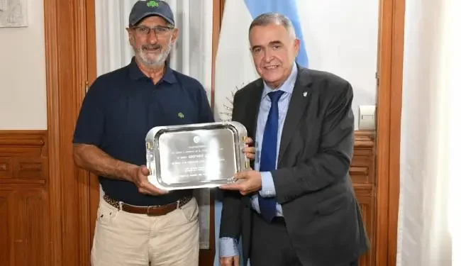 Gustavo Zerbino, sobrevivientes de los Andes, se reunió con Jaldo