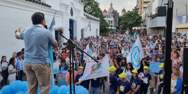 Se realizó en Tucumán y en todo el país la novena Marcha Por la Vida
