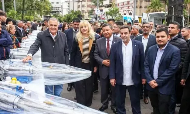 Jaldo entregó humidificadores a las noventa y tres comunas rurales para fumigar contra el dengue