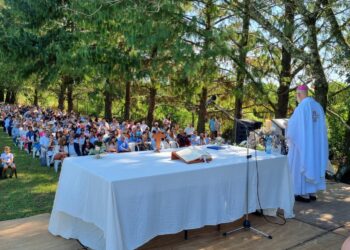 Una multitud de fieles festejó los 25 años del Santuario de Schoenstatt «Jardín de María»
