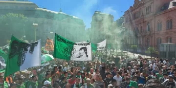 Paro de ATE: tensión por el operativo policial en Plaza de Mayo