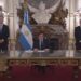 Cadena Nacional: “La era del Estado presente se ha terminado”
