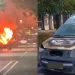 En Rosario prendieron fuego a trece autos y dejaron una nueva amenaza contra Patricia Bullrich