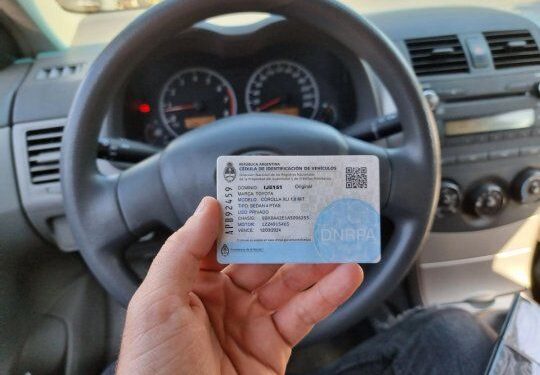 Cierran el 40% de los Registros del Automotor, eliminan la tarjeta azul y la tarjeta verde no tendrá vencimiento