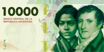 Cuándo comenzarán a circular los nuevos billetes de $10.000 que llegarán desde China