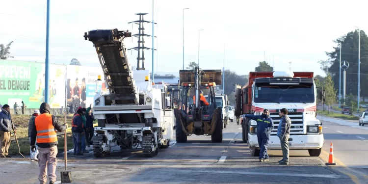 Comenzaron las obras de jerarquización del acceso Norte a San Miguel de Tucumán