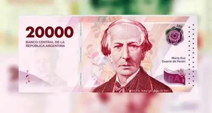 Cuándo se lanzará el billete de $20.000