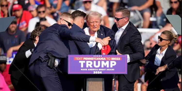 Donald Trump fue herido en un ataque durante un evento de campaña en EE.UU.