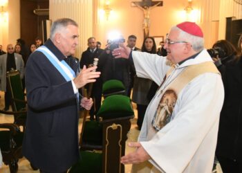 9 de Julio: Jaldo participó del Solemne Tedeum en la Catedral