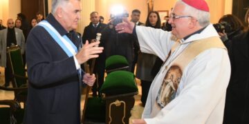 9 de Julio: Jaldo participó del Solemne Tedeum en la Catedral