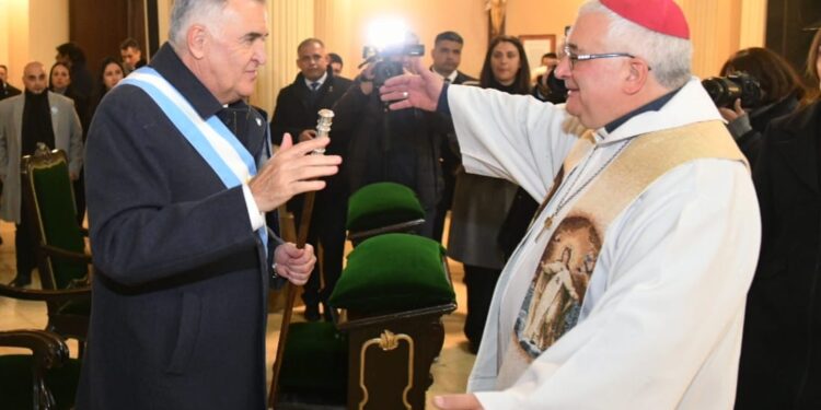 9 de Julio: Jaldo participó del Solemne Tedeum en la Catedral