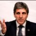 Luis Caputo: «La gente va a tener que vender dólares para pagar impuestos y el peso va a ser la moneda fuerte»