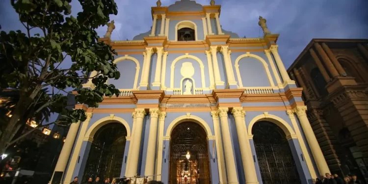 La iglesia San Francisco celebra su restauración para los festejos del 9 de Julio
