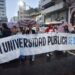 Docentes universitarios iniciaron un paro de 48 horas en todo el país