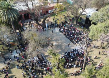 Acto oficial en la Ramada de Abajo por la conmemoración del fallecimiento de San Martín