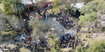 Acto oficial en la Ramada de Abajo por la conmemoración del fallecimiento de San Martín