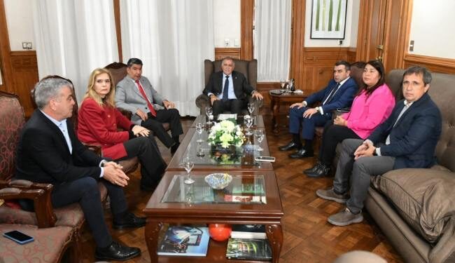 Jaldo y Acevedo dialogaron con bloques legislativos radicales
