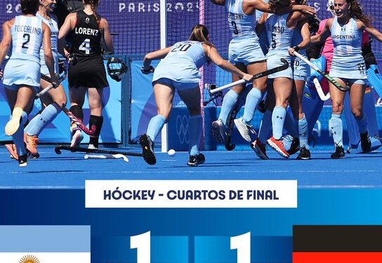 Las Leonas avanzan a semifinales en París 2024 ante un triunfo por penales contra Alemania