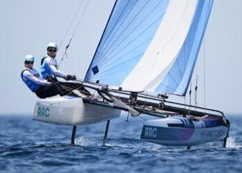 La dupla Argentina ganó la medalla de plata en la vela de París 2024