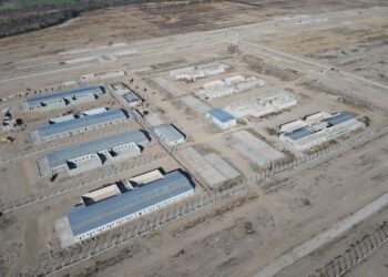 La construcción de la cárcel de «Benjamín Paz» superó el 60% de avance