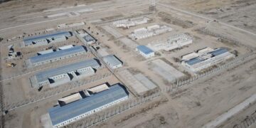 La construcción de la cárcel de «Benjamín Paz» superó el 60% de avance