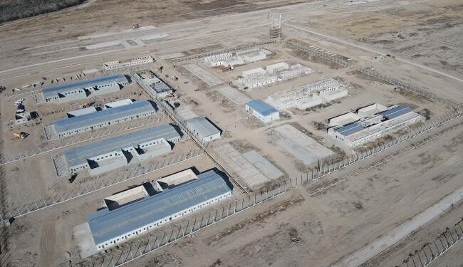 La construcción de la cárcel de «Benjamín Paz» superó el 60% de avance