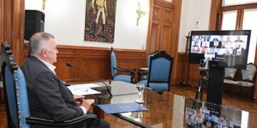 Jaldo analizó con Francos y Caputo el Presupuesto 2025
