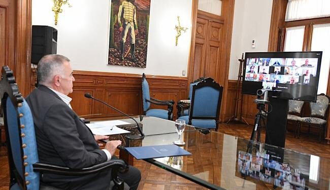 Jaldo analizó con Francos y Caputo el Presupuesto 2025