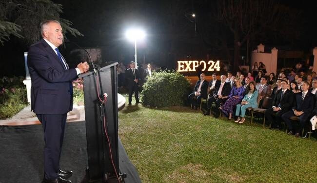 Jaldo inauguró la «Expo 2024» y llamó a la unidad nacional