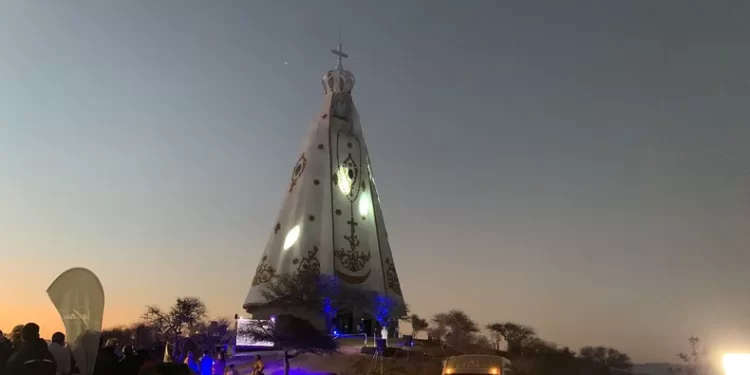 Catamarca inauguró la Imagen de la Virgen más grande del mundo