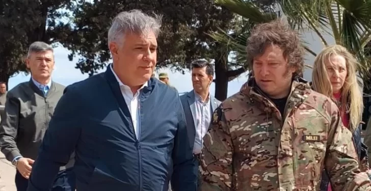 Incendios en Córdoba: Javier Milei recorre las zonas afectadas