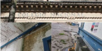 Alumnos denuncian abandono y deterioro en el histórico Colegio Nacional de Plaza Urquiza