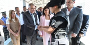 Jaldo y Bullrich recorren los avances en el Complejo Penitenciario de Benjamín Paz