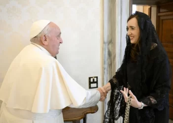 Victoria Villarruel se reunió con el Papa Francisco en el Vaticano