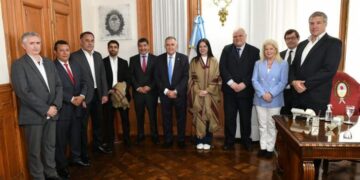 Jaldo recibió a la ministra de Capital Humano de la Nación, Sandra Pettovello