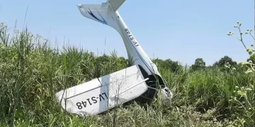 Se despistó una avioneta en vuelo de instrucción en el Aeroclub de Yerba Buena y no hubo heridos