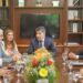 Acevedo encabezó la «Mesa de Diálogo» junto a Monseñor Carlos Sánchez