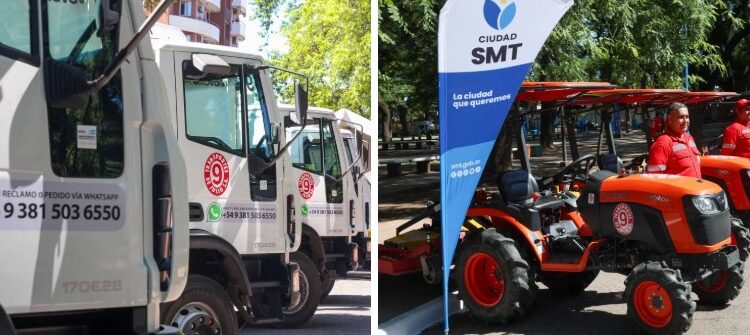 La Municipalidad de San Miguel de Tucumán suma maquinaria para mejorar la recolección de residuos