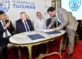 El Gobernador firmó un convenio para la extensión universitaria de la carrera de Abogacía en Tucumán