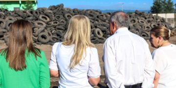 La intendenta Chahla anunció la continuidad de la campaña Neumatón como política ambiental