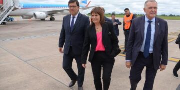 Jaldo recibió a la Ministra de Seguridad de la Nación, Patricia Bullrich