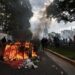 Protestas y disturbios en el Congreso durante la marcha de los jubilados