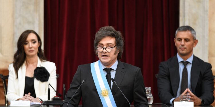 Javier Milei inauguró las sesiones ordinarias del Congreso y defendió su plan económico