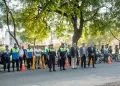 Con el apoyo de la policia, el Municipio de Capital refuerza los controles viales