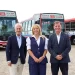 La intendenta Chahla presentó nuevos colectivos de la línea 8