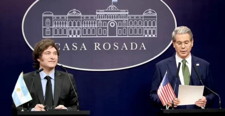 Estados Unidos considera otorgar una línea de crédito a la Argentina en caso de un shock externo