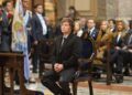 Milei participó del Tedeum por el 25 de Mayo en la Catedral Metropolitana
